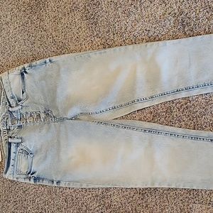 Blue spice jeggings button up. Size 3